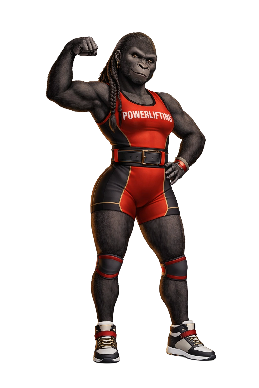 Powerlifting Gorilla